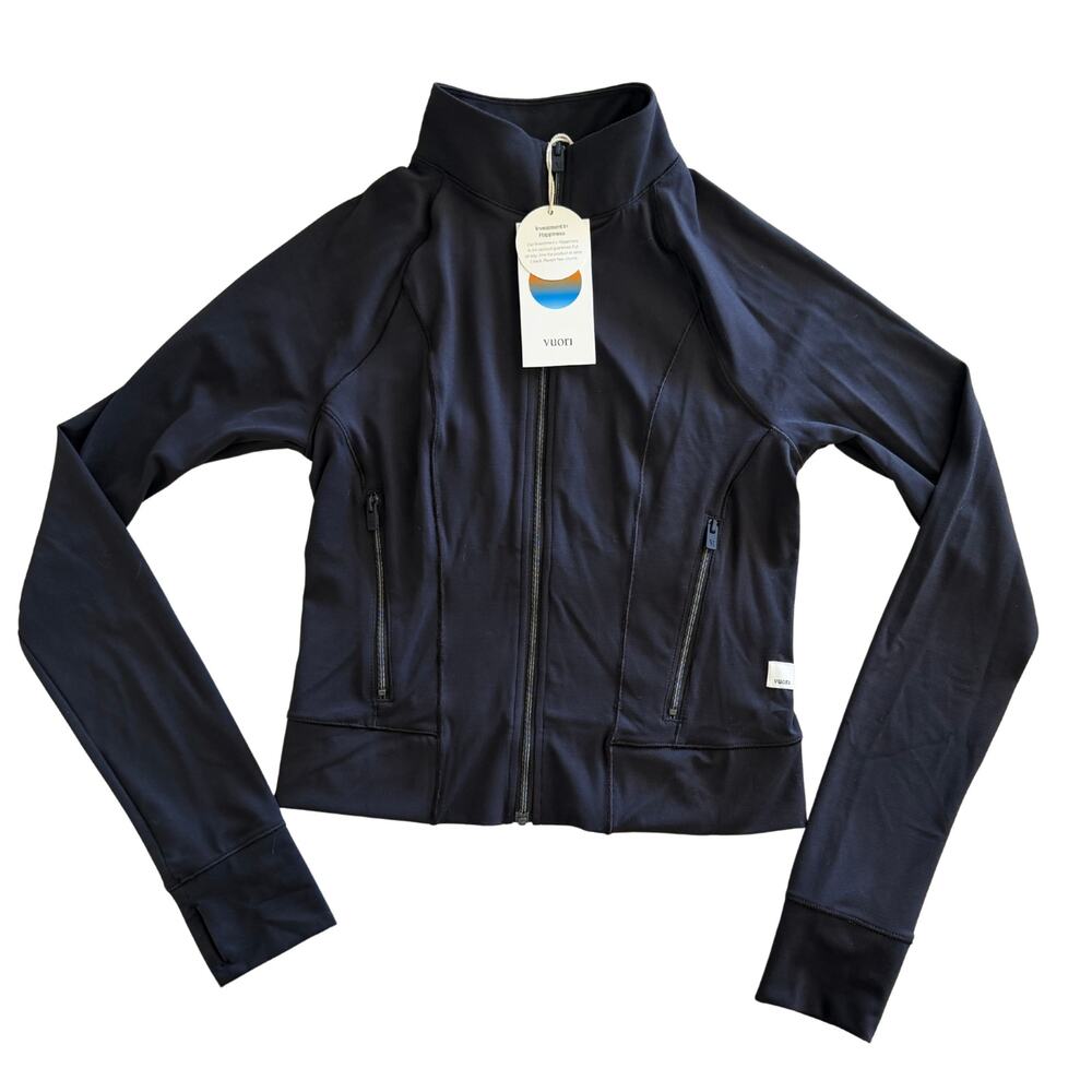 Vuori AllTheForm Fitness Jacket Black S NWT $128 - Picture 2 of 6